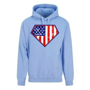 Super Patriot US Flag Unisex Surf Hoodie