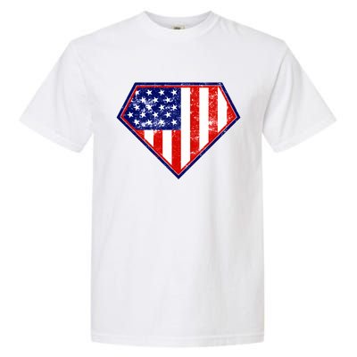 Super Patriot US Flag Garment-Dyed Heavyweight T-Shirt