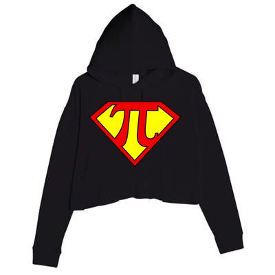 Super Pi Day 3.14 Crop Fleece Hoodie