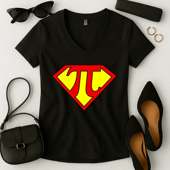 Super Pi Day 3.14 Women's V-Neck T-Shirt