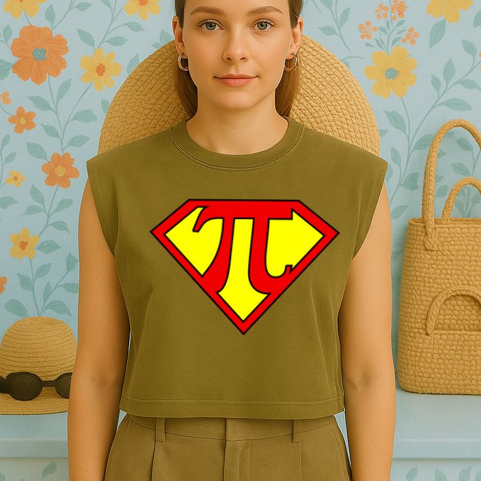 Super Pi Day 3.14 Garment-Dyed Women's Muscle Tee