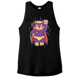 Super Pug Ladies PosiCharge Tri-Blend Wicking Tank