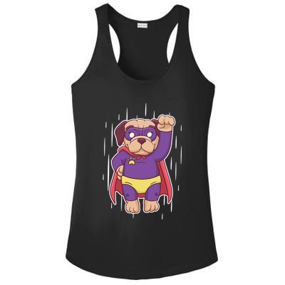 Super Pug Ladies PosiCharge Competitor Racerback Tank
