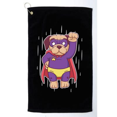 Super Pug Golf Towel