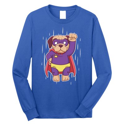 Super Pug Long Sleeve Shirt