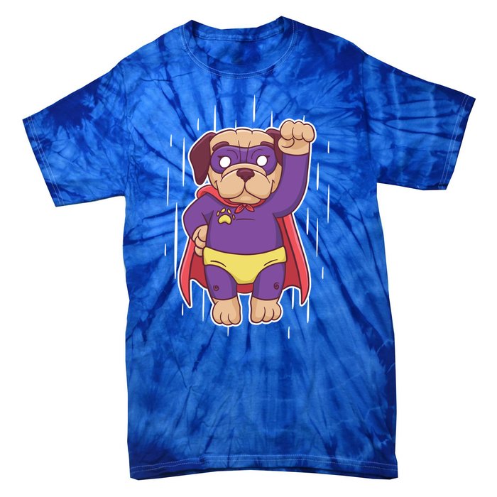 Super Pug Tie-Dye T-Shirt