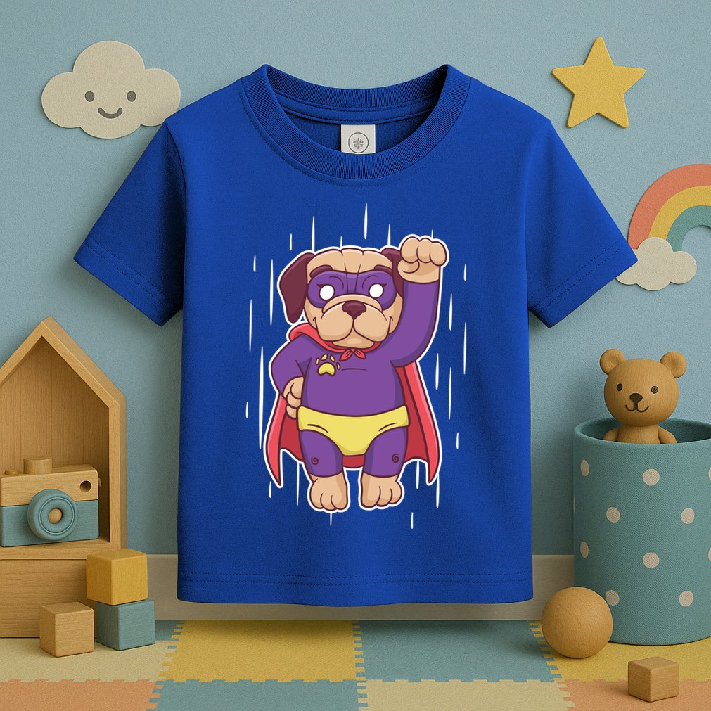Super Pug Toddler T-Shirt