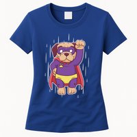 Super Pug Womens T-Shirt