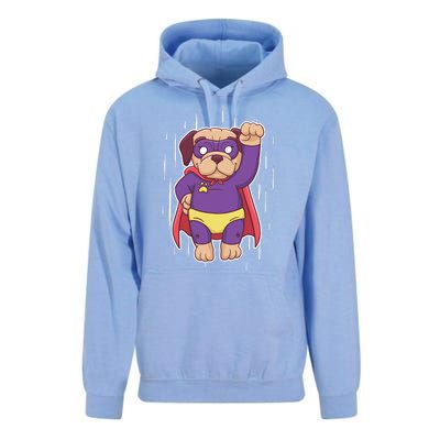 Super Pug Unisex Surf Hoodie