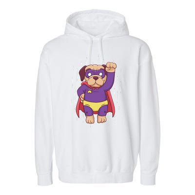 Super Pug Garment-Dyed Fleece Hoodie