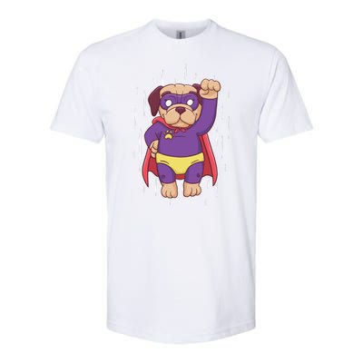 Super Pug Softstyle CVC T-Shirt