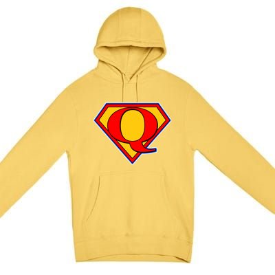 Super Qanon Logo Premium Pullover Hoodie