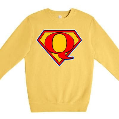 Super Qanon Logo Premium Crewneck Sweatshirt