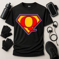 Super Qanon Logo Cooling Performance Crew T-Shirt