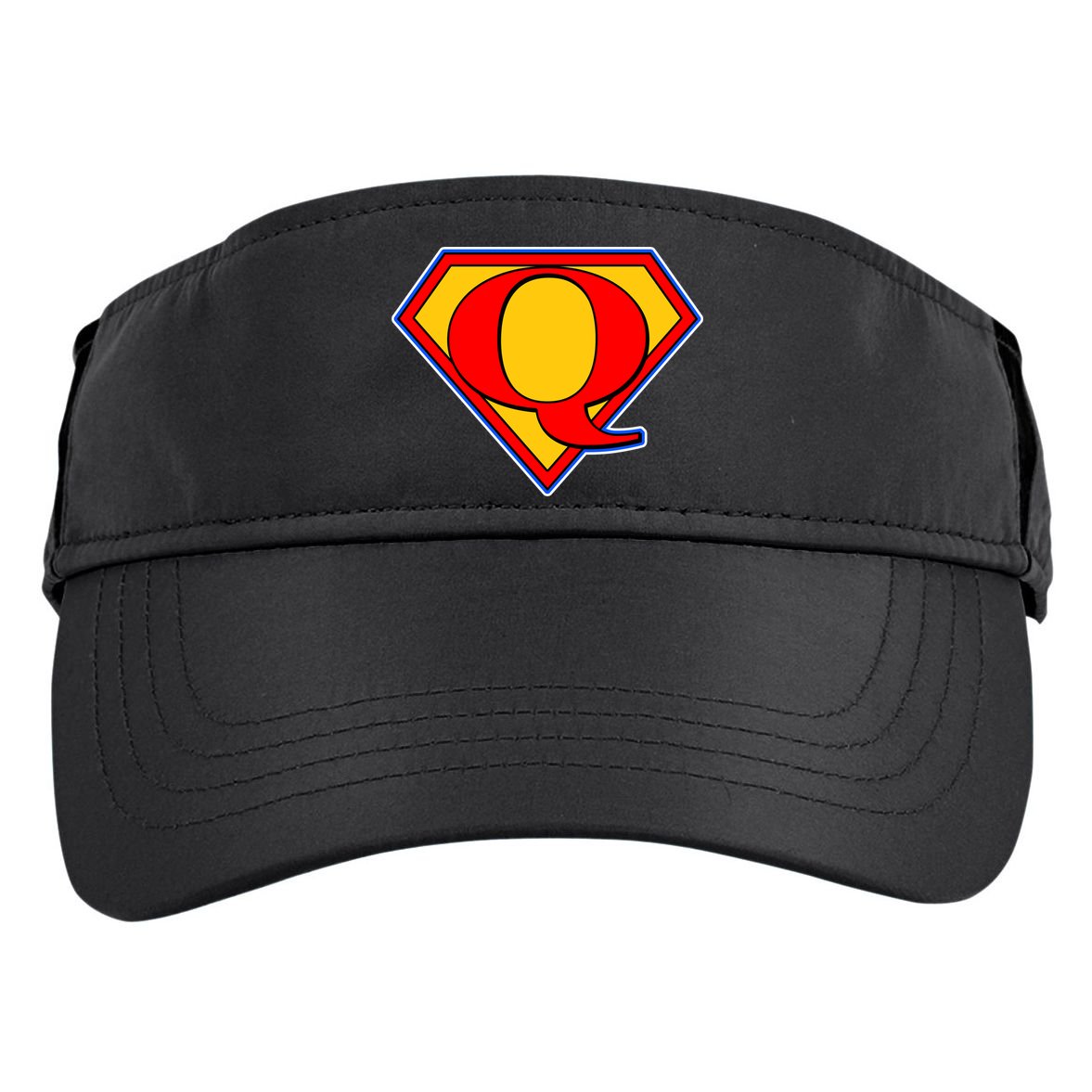 Super Qanon Logo Adult Drive Performance Visor