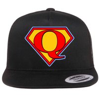 Super Qanon Logo Flatbill Hat