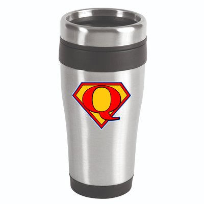 Super Qanon Logo 16oz Travel Tumbler