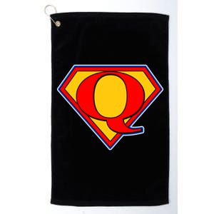 Super Qanon Logo Platinum Collection Golf Towel