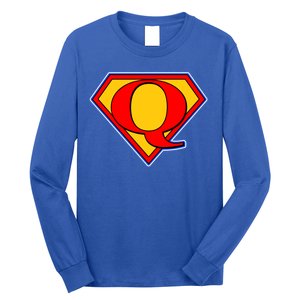 Super Qanon Logo Long Sleeve Shirt