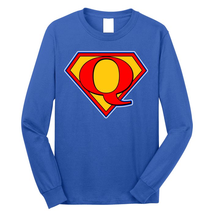 Super Qanon Logo Long Sleeve Shirt