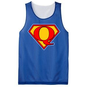 Super Qanon Logo Mesh Reversible Basketball Jersey Tank