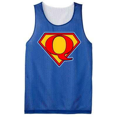 Super Qanon Logo Mesh Reversible Basketball Jersey Tank