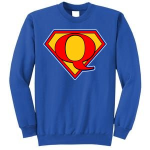 Super Qanon Logo Tall Sweatshirt