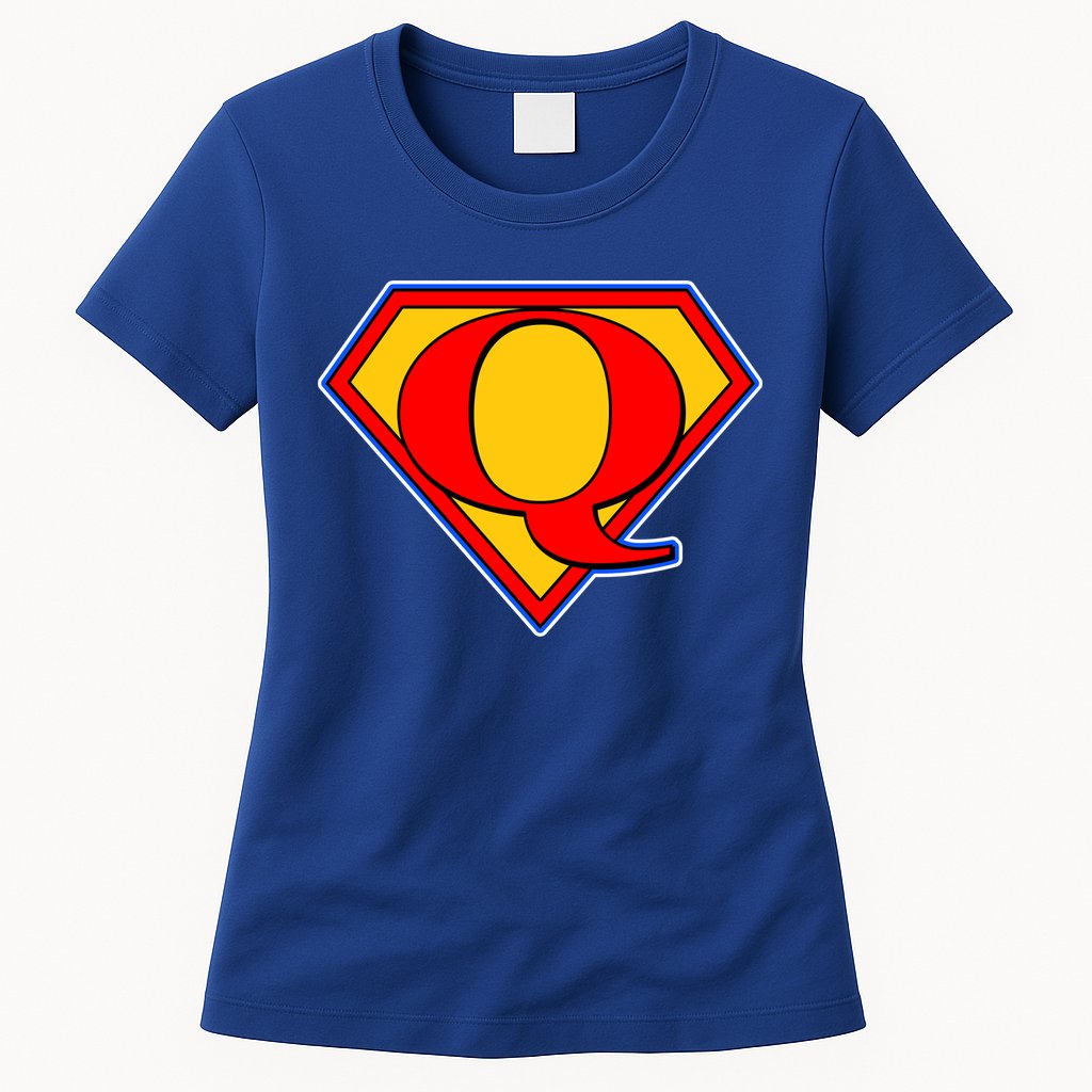 Super Qanon Logo Womens T-Shirt