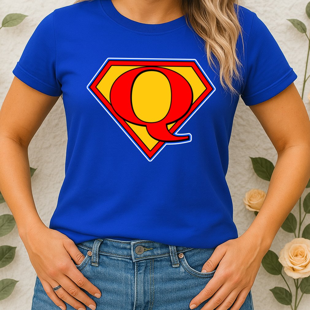 Super Qanon Logo Womens T-Shirt