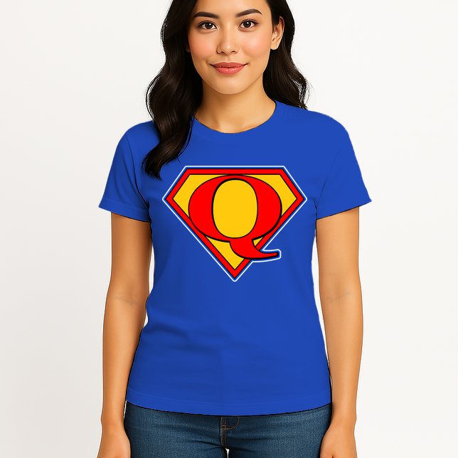 Super Qanon Logo Womens T-Shirt