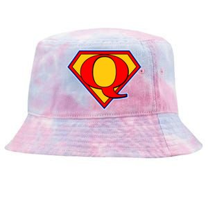 Super Qanon Logo Tie-Dyed Bucket Hat