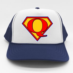 Super Qanon Logo Trucker Hat