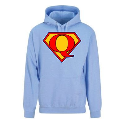 Super Qanon Logo Unisex Surf Hoodie