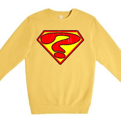 Super Question Retro Premium Crewneck Sweatshirt