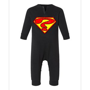 Super Question Retro Infant Fleece One Piece