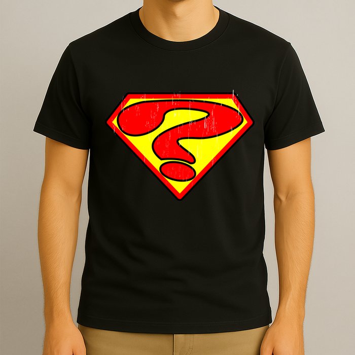 Super Question Retro T-Shirt