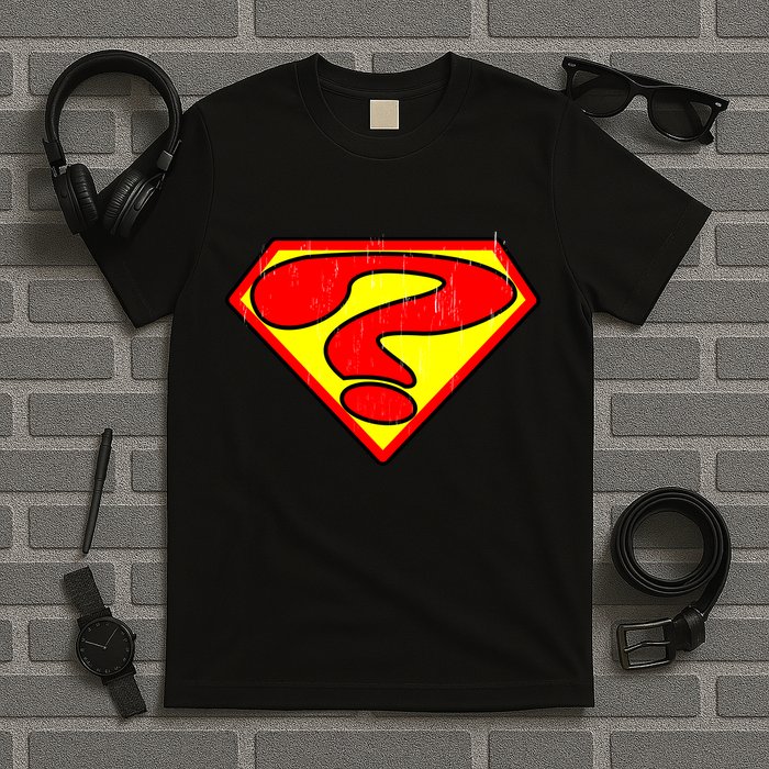 Super Question Retro T-Shirt