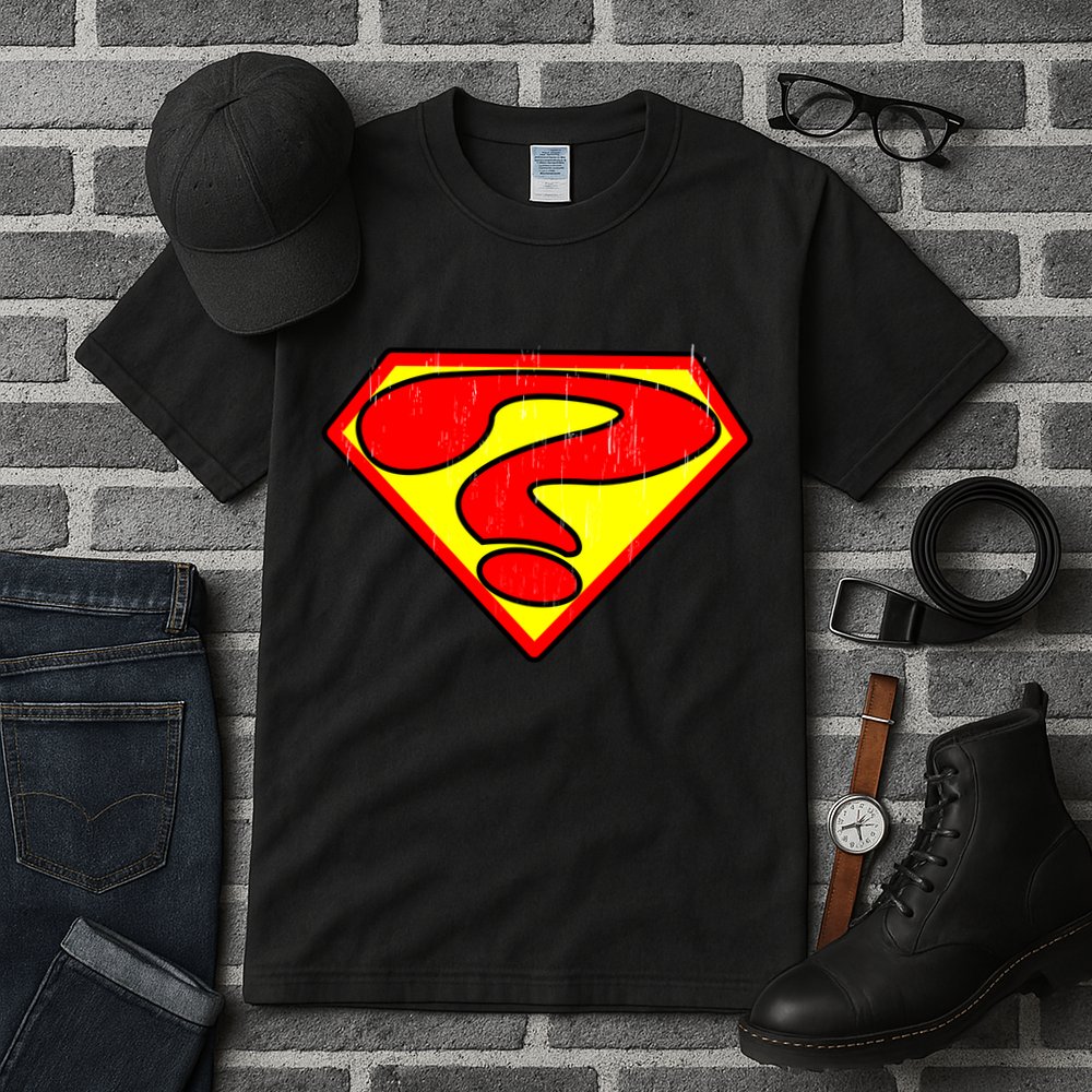 Super Question Retro Tall T-Shirt
