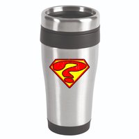 Super Question Retro 16oz Travel Tumbler