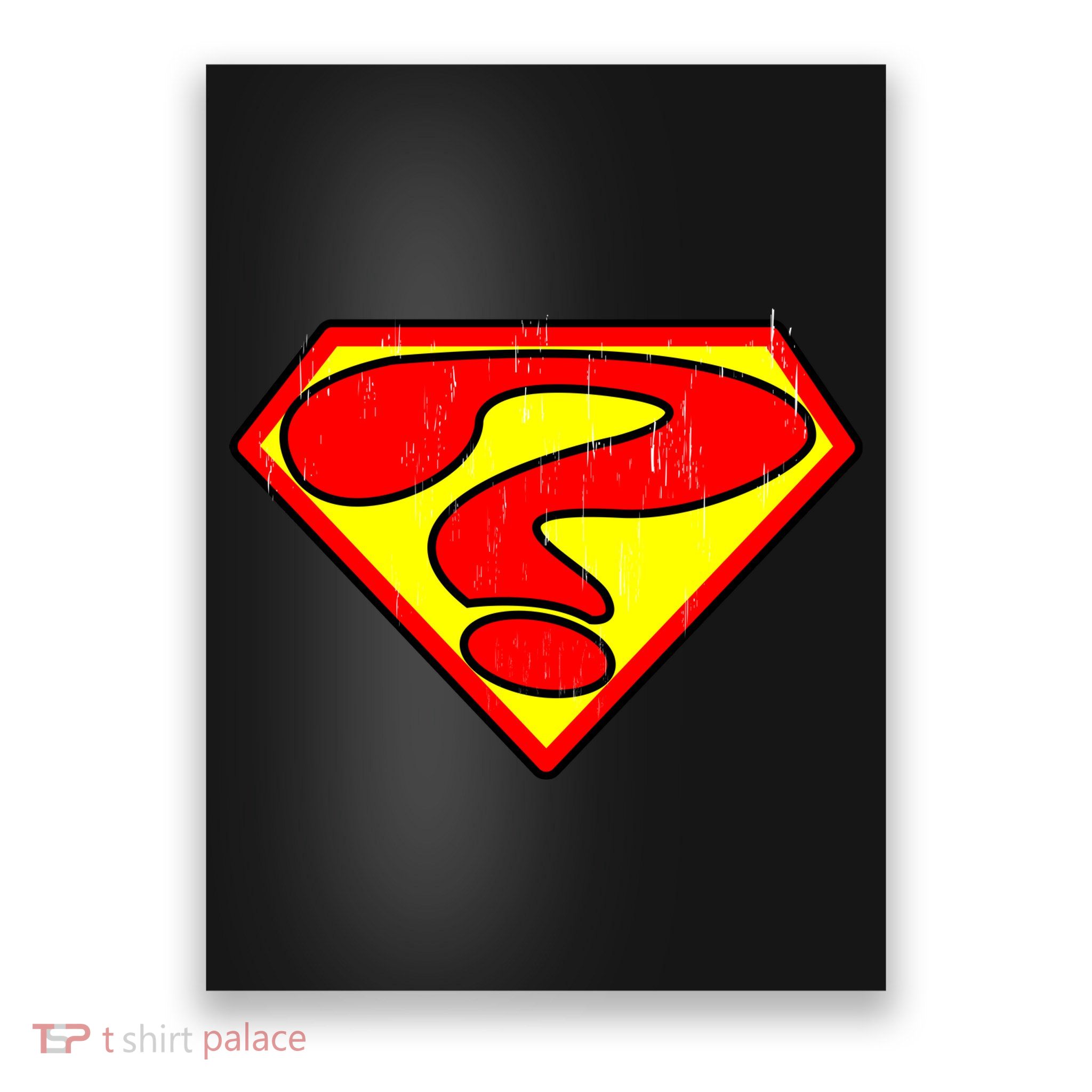 Super Question Retro Poster