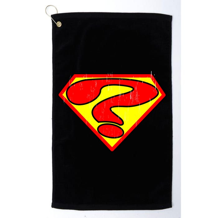 Super Question Retro Golf Towel