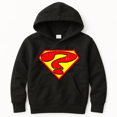 Super Question Retro Kids Hoodie