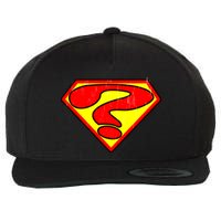 Super Question Retro Wool Snapback Cap