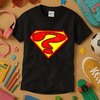 Super Question Retro Kids T-Shirt