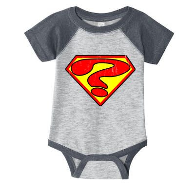 Super Question Retro Infant Baby Jersey Bodysuit