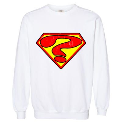 Super Question Retro Garment-Dyed Sweatshirt
