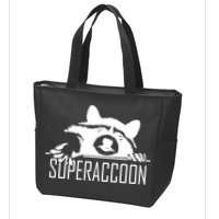 Super Raccoon Superraccon Trash Panda Zip Tote Bag