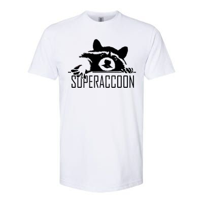 Super Raccoon Superraccon Trash Panda Softstyle® CVC T-Shirt