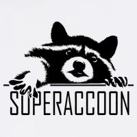 Super Raccoon Superraccon Trash Panda Performance Shirt
