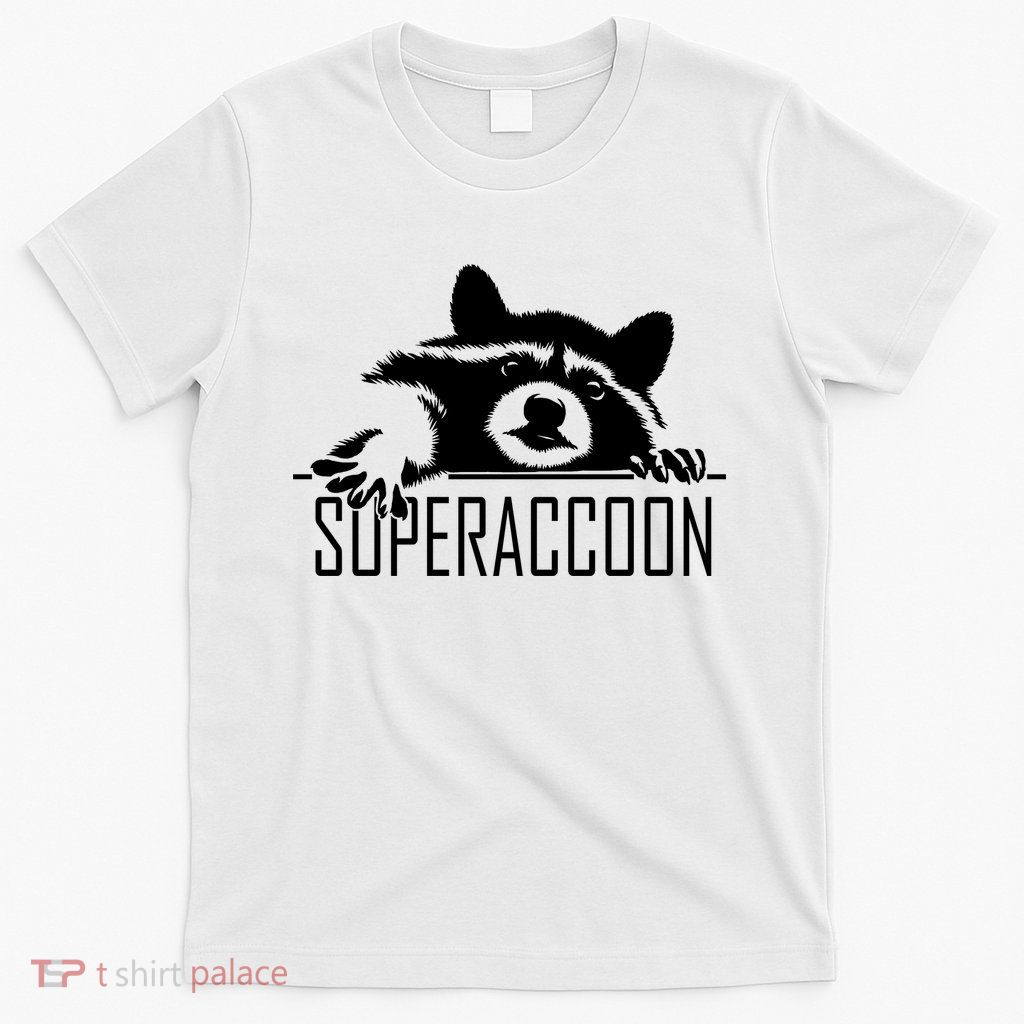 Super Raccoon Superraccon Trash Panda T-Shirt